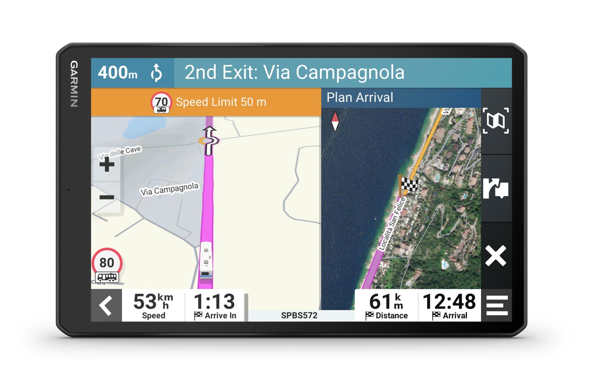 Garmin CAMPER 1095 MT-S – 10,1" Interaktives Display (Touch), Kapazitiv, Schwarz
