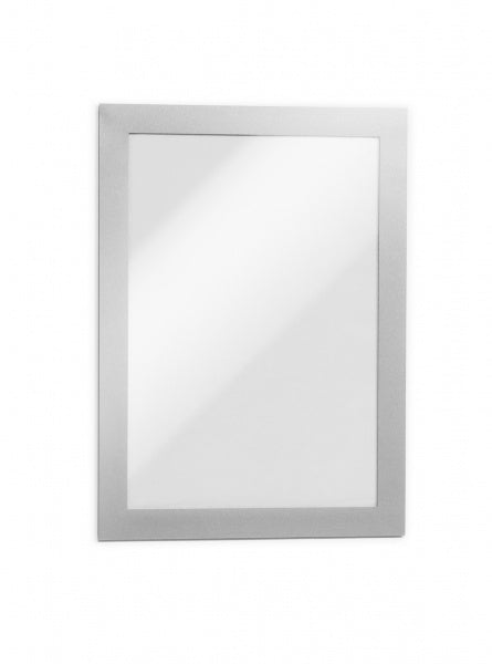 Durable DURAFRAME Magnetic Magnetrahmen – A5 – Silber – 5er-Pack