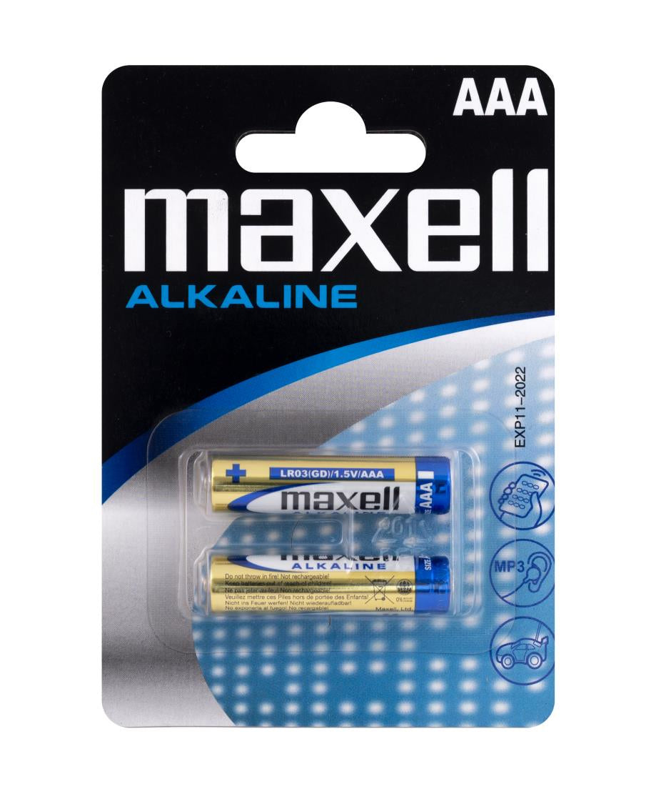 Maxell AAA Batterien, Alkaline, 1,5 V