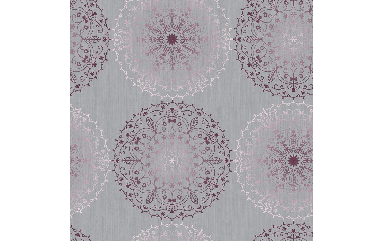 d-c-fix Tischdecke – 150×220 cm, PP, Grau, Ornament