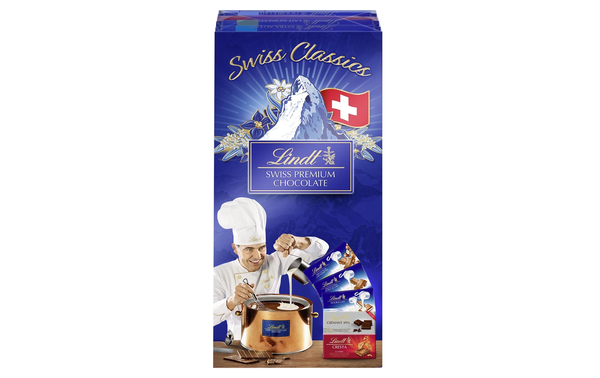 Lindt Tafelschokolade Assortiert – 5 × 100 g