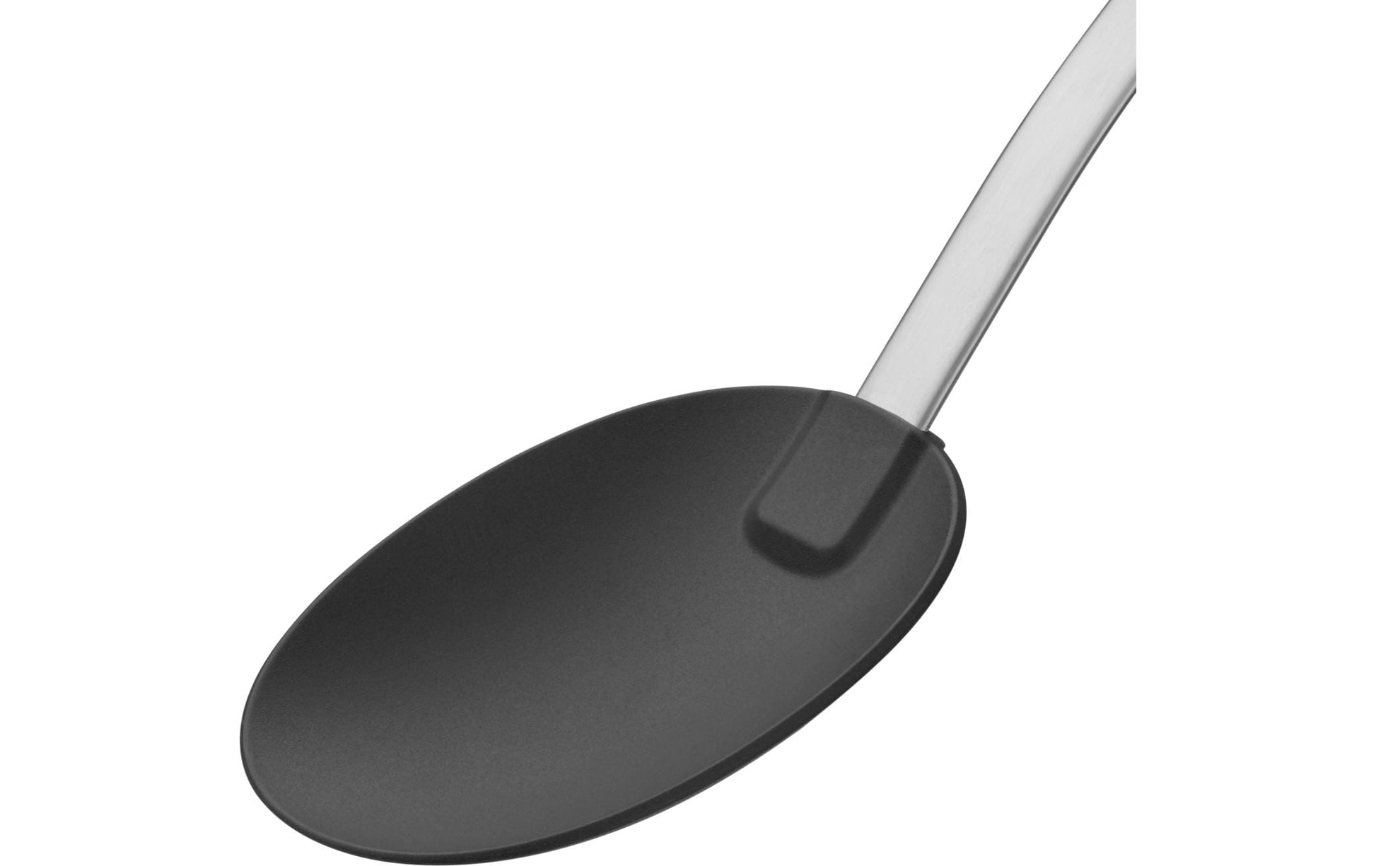 Silit Servierlöffel 34 cm, Kunststoff/Edelstahl (Griff 18/10), Schwarz/Silber, spülmaschinenfest, Aufhänger