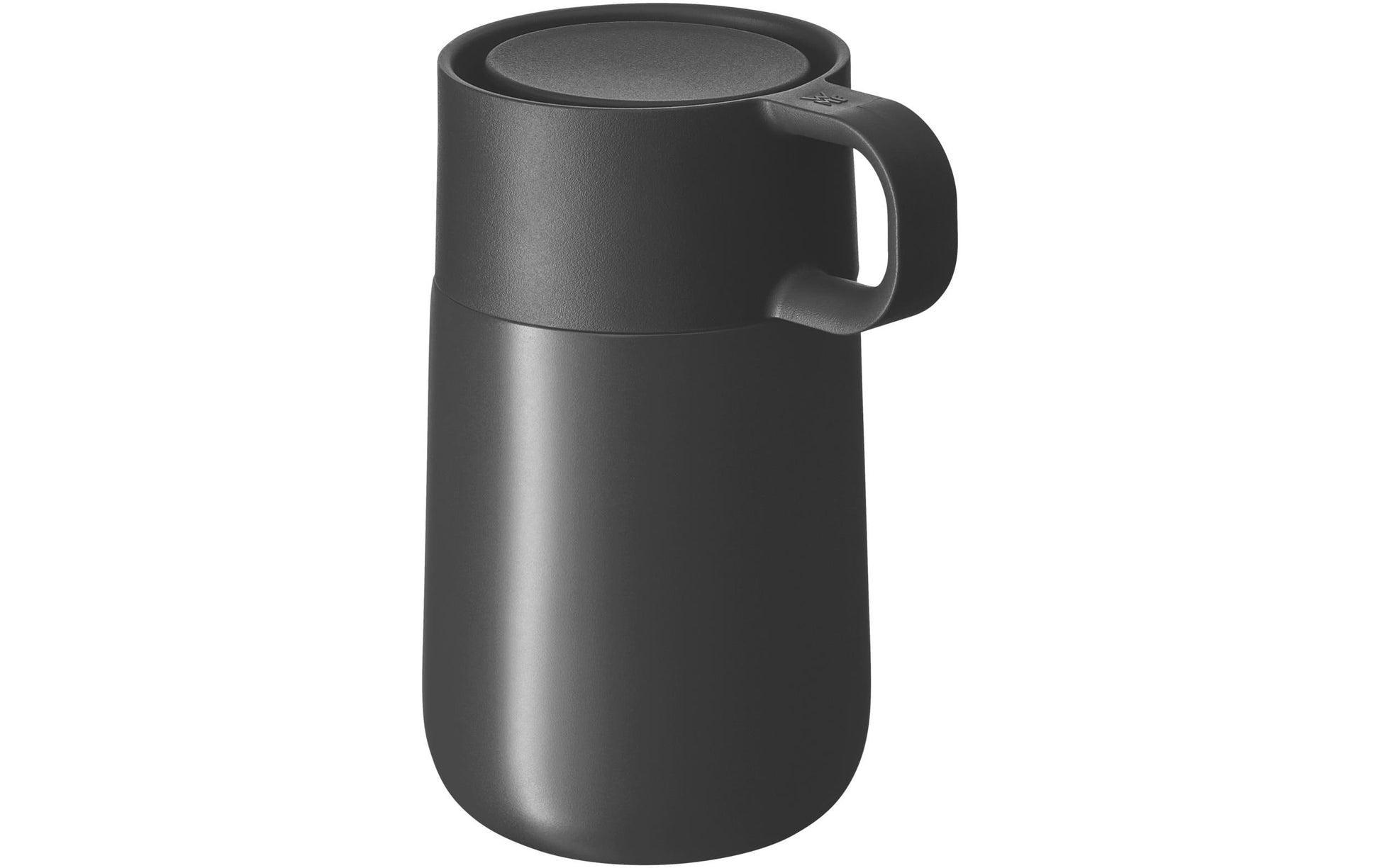 WMF Thermobecher Impulse – 300 ml, Ø 7,8 cm, Edelstahl 18/10/Kunststoff, mit Klappdeckel, vakuumisoliert
