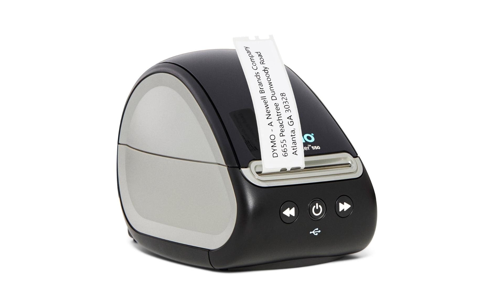 DYMO LabelWriter 550 – Etikettendrucker, Thermodirekt, USB, 300 dpi, für LabelWriter-Etiketten bis 56 mm
