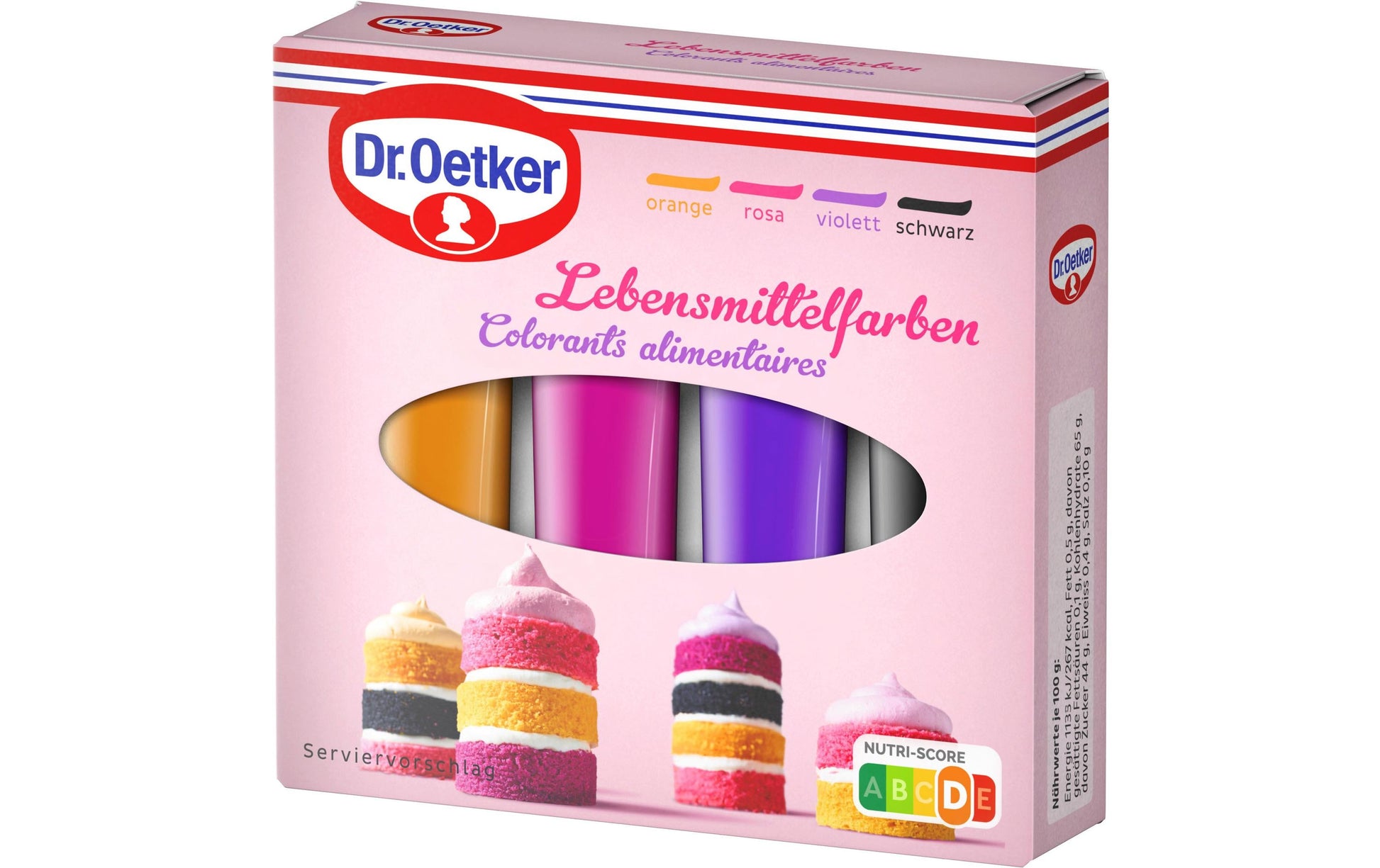 Dr. Oetker Lebensmittelfarbe Orange, Gel – 40 g