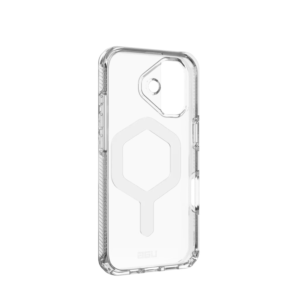 Urban Armor Gear Backcover Plyo MS – für Apple iPhone 17 – transparent/weiss