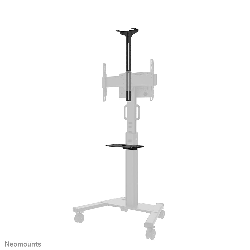 Neomounts AFLS-825BL1 – Regal, höhenverstellbar 225–651 mm, Tragkraft 9 kg, für FL50S-825BL1, Schwarz