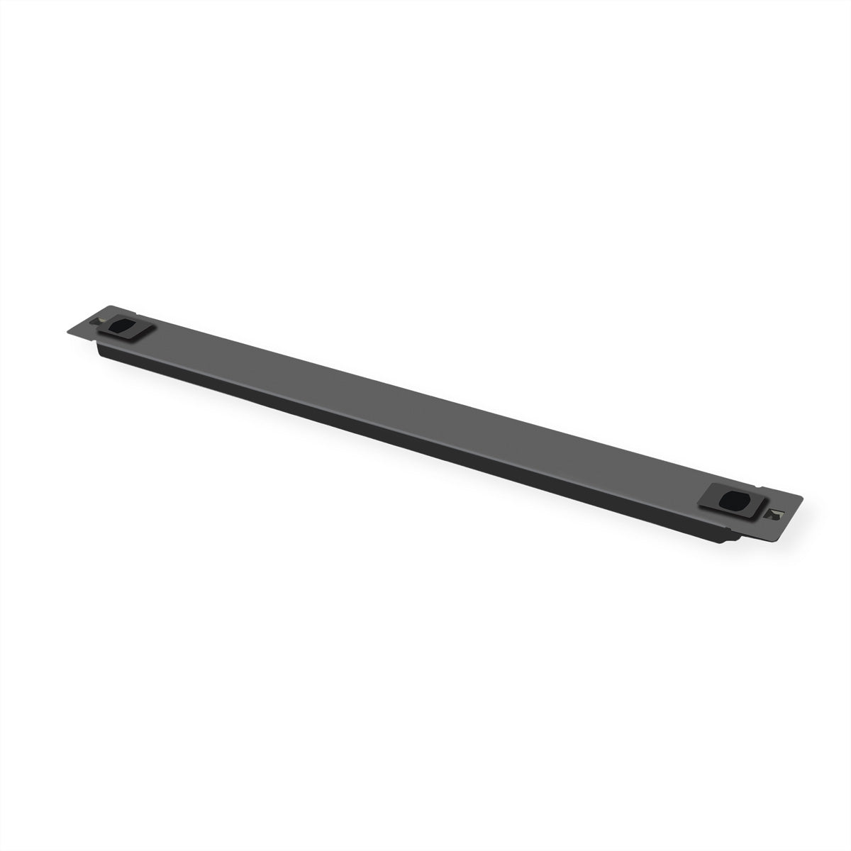 ROLINE 19"-Blindblende, 1 HE, 483×11×44 mm – schwarz