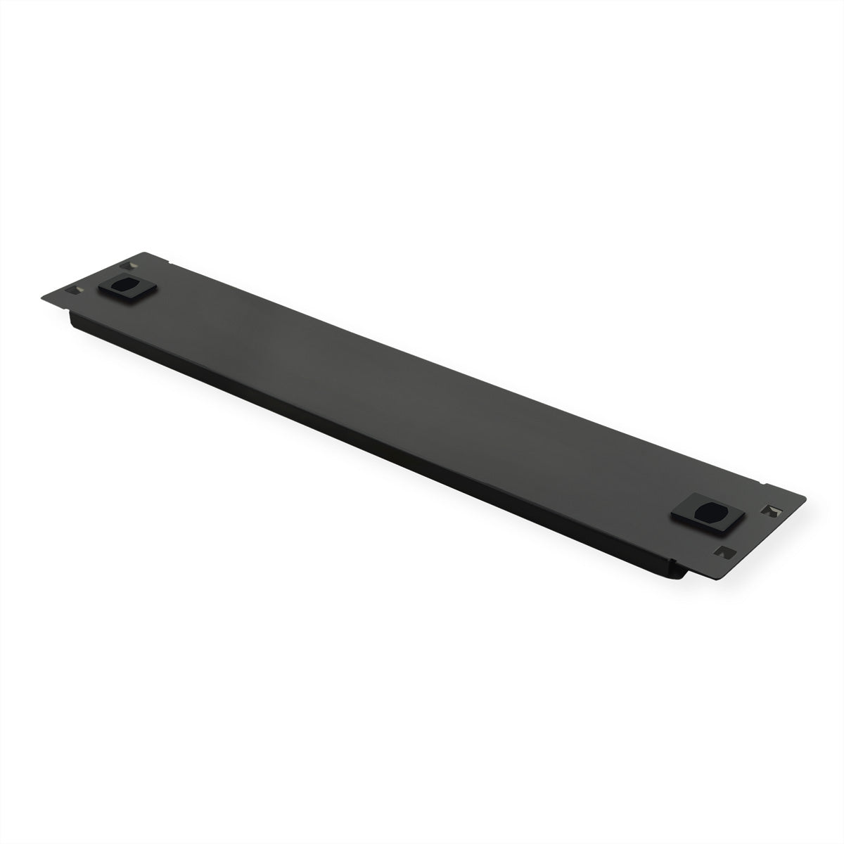 ROLINE Snap-In – 19" Blindblende – 19" Rack, 2U, Schwarz