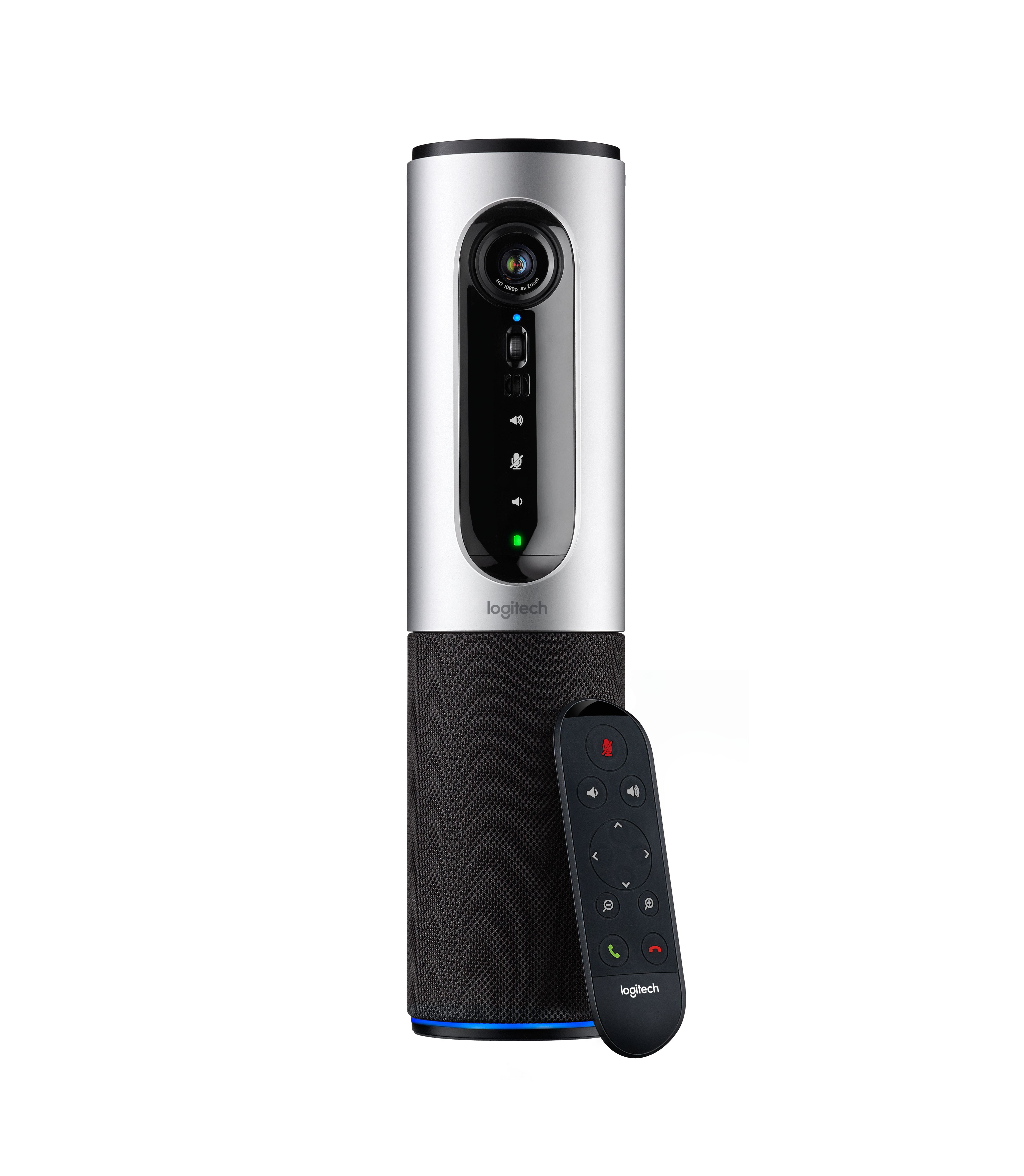 Logitech ConferenceCam Connect – PTZ-Konferenzkamera – Full HD, 4× digitaler Zoom, Sichtfeld 90°, Mikrofon, USB