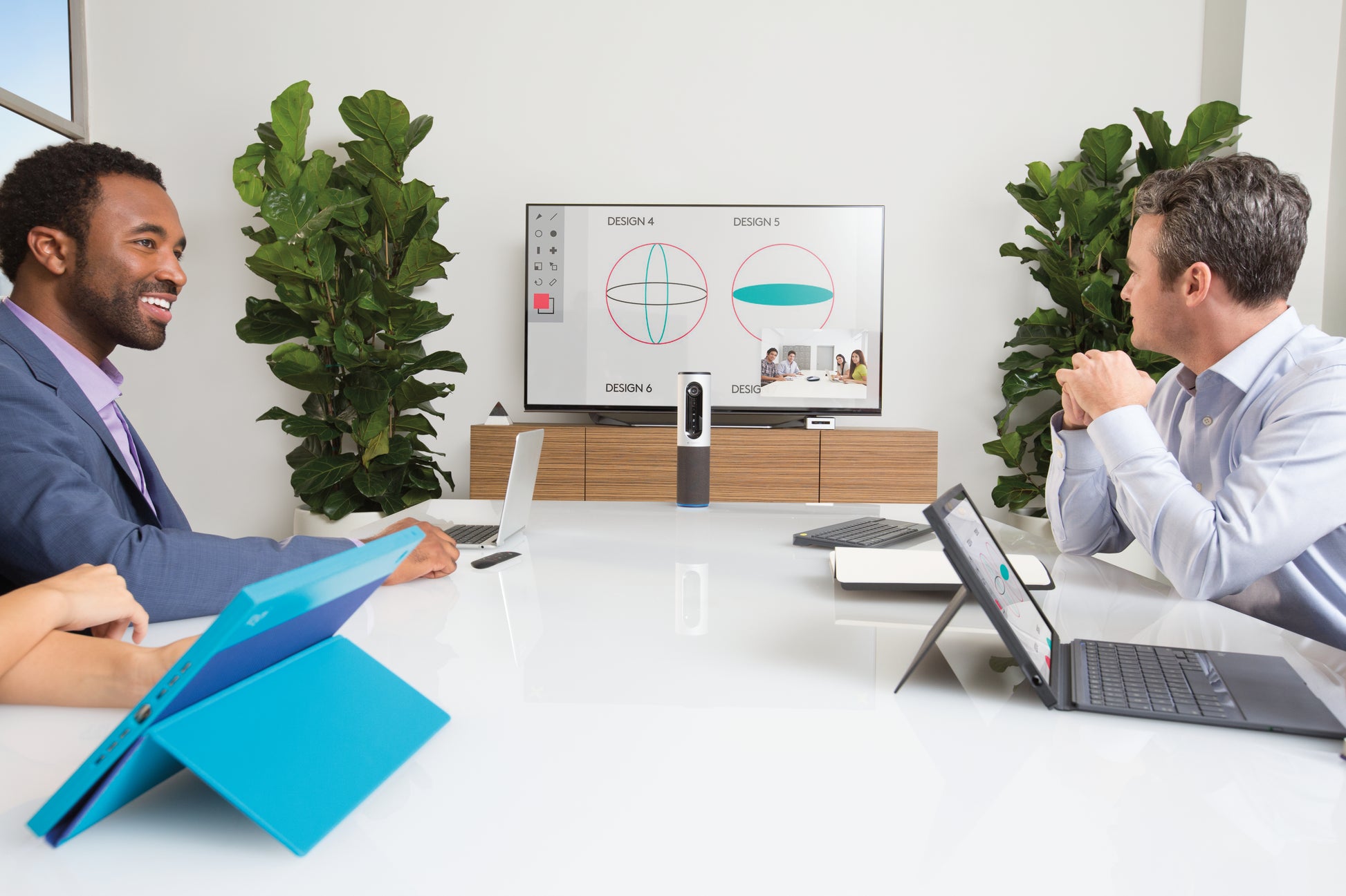 Logitech ConferenceCam Connect – PTZ-Konferenzkamera – Full HD, 4× Zoom, USB