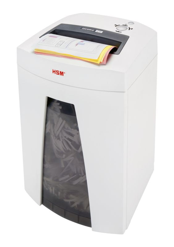 HSM Securio C18 – Aktenvernichter, DIN P-2, Streifenschnitt 3,9 mm, 16 Blatt, 25 l