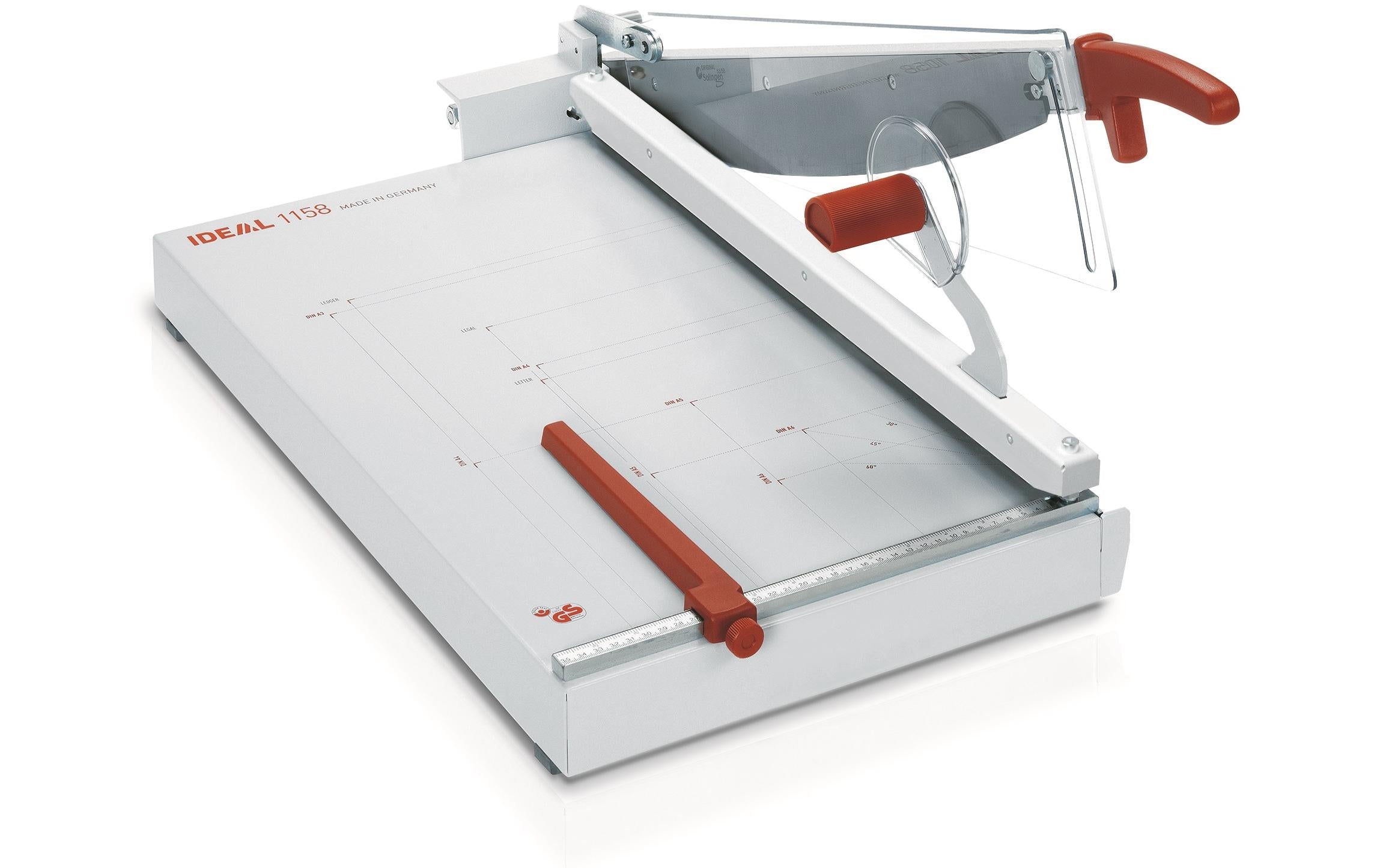 Ideal Hebel-Schneidemaschine 1158 – 580 mm, bis A3, 40 Blatt