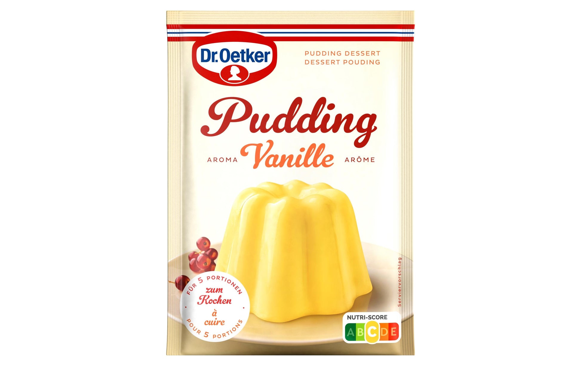 Dr. Oetker Vanille Pudding-Crème, vegan – 70 g