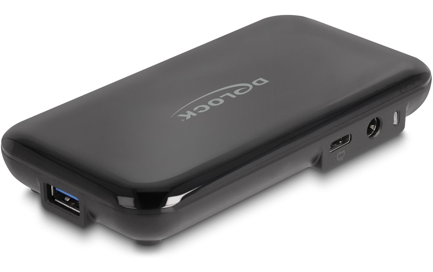 DeLOCK USB-Hub – USB-C, 4× USB-A, 3× USB-C, für Windows/Mac/iOS