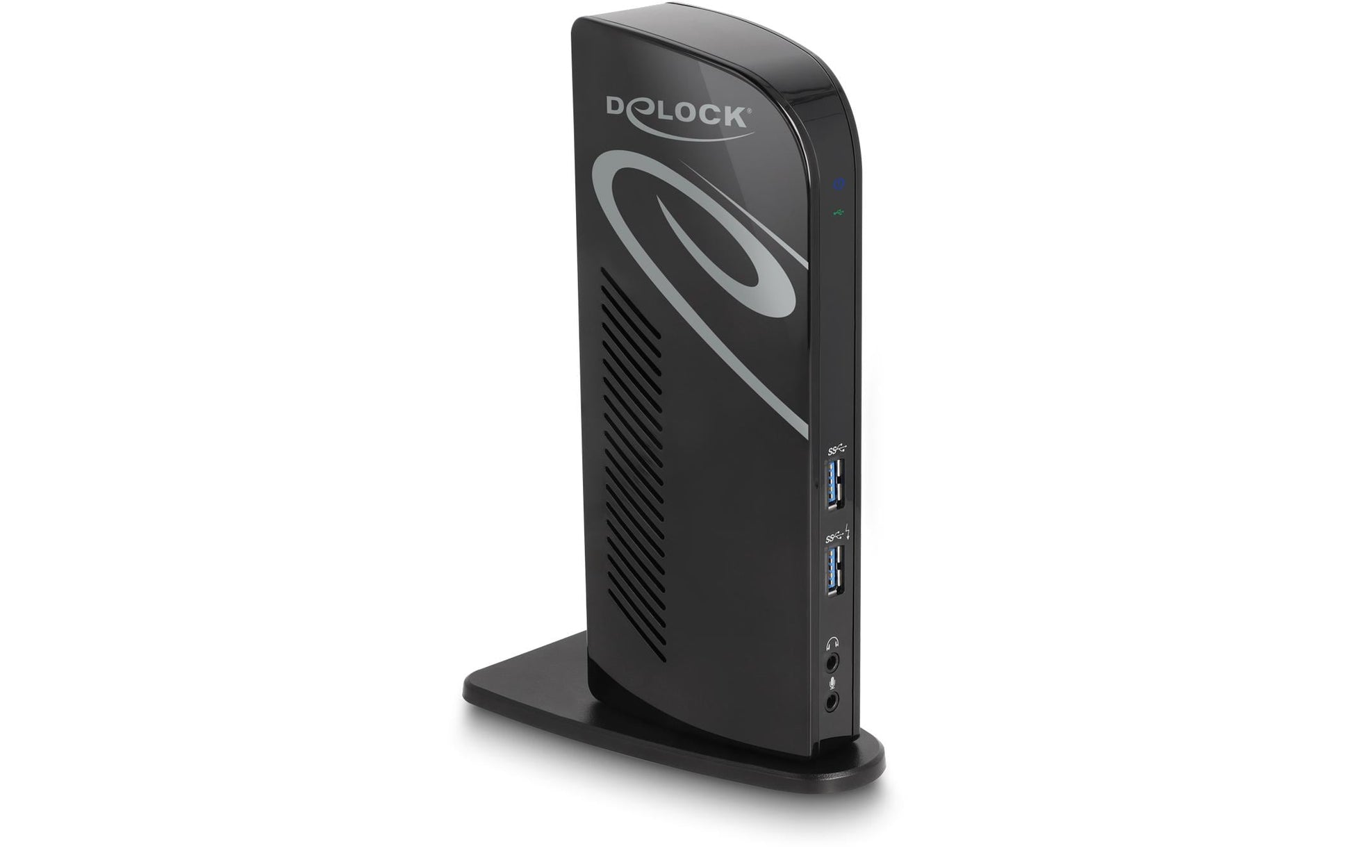 DeLOCK Dockingstation – USB-C, 2× DP, 6× USB-A, 1× USB-B, GbE, 3,5 mm Audio, für Windows/Mac