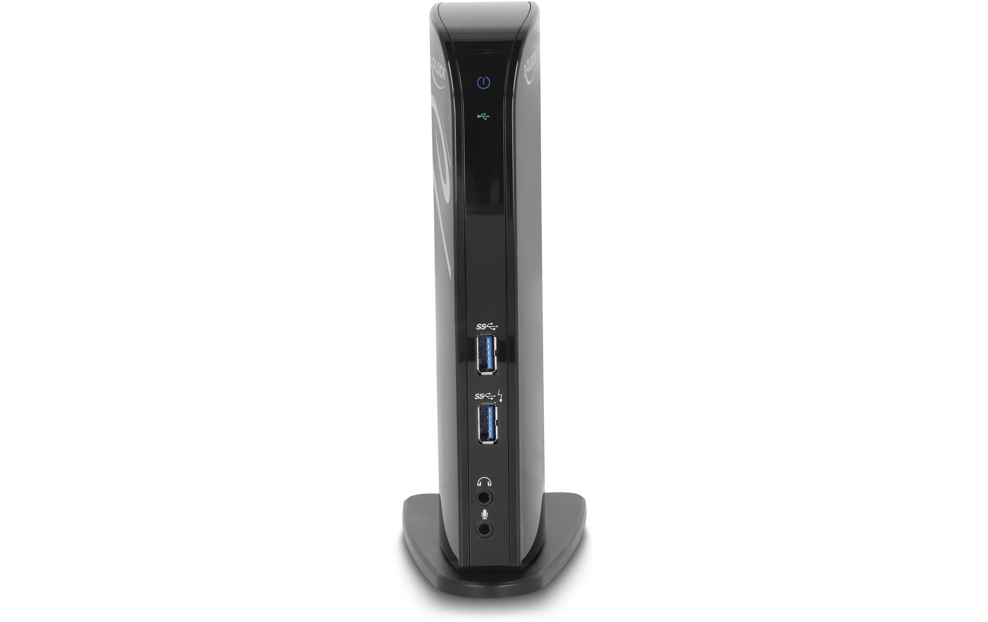 DeLOCK Dockingstation – USB-C, 2× DP, 6× USB-A, 1× USB-B, GbE, 3,5 mm Audio, für Windows/Mac