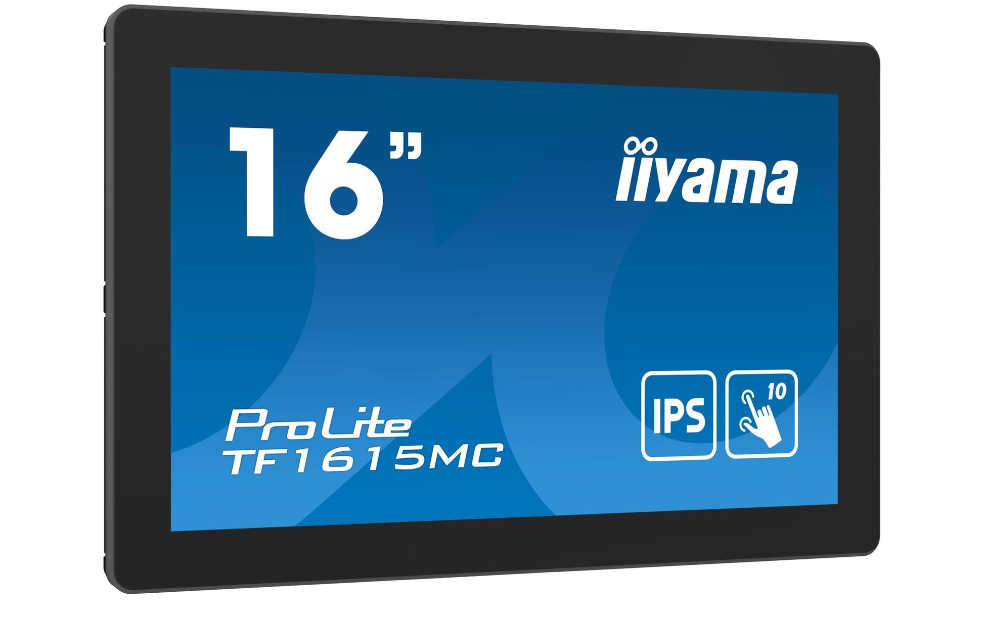 iiyama Portabler Monitor, 15,6", 1920 × 1080 (Full HD), Touch, 405 cd/m², DisplayPort, HDMI, VGA, USB