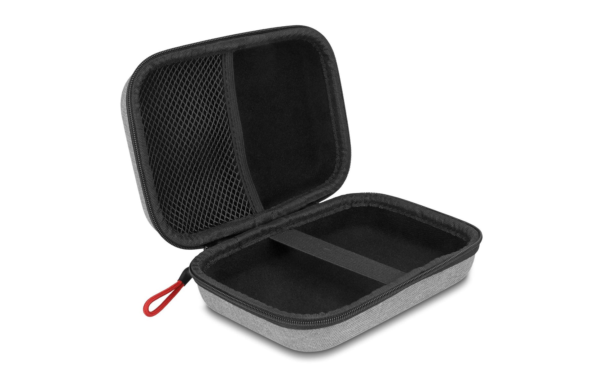 DeLOCK Hartschalen-Etui für Zubehör – wasserdicht – 11,5 × 6 × 16,5 cm – grau, Polyester – 1 Stk.