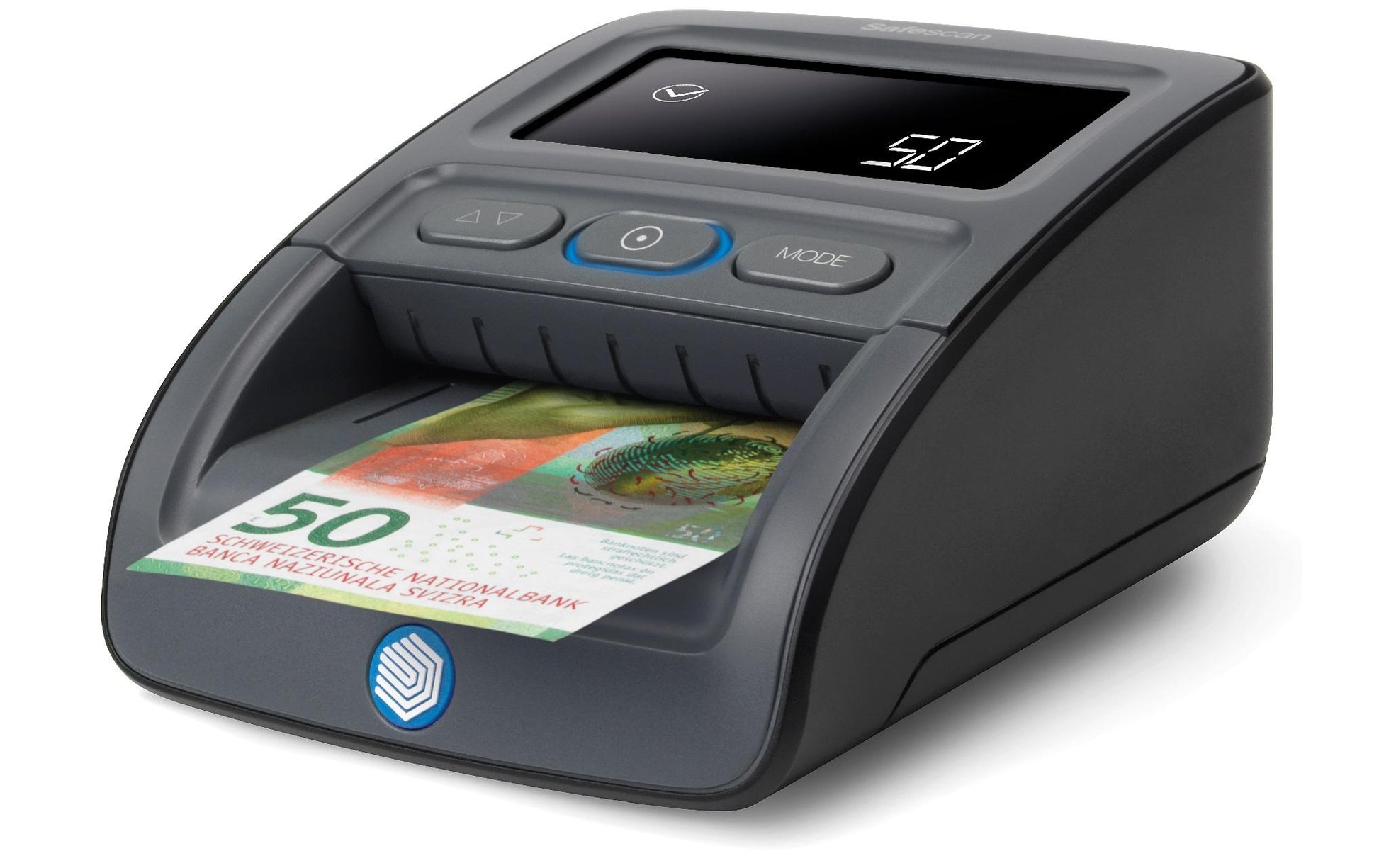 Safescan Geldscheinprüfgerät, 120 × 76 × 156 mm, Schwarz