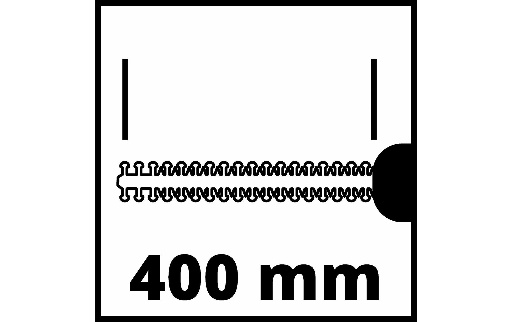 Einhell GE-LC 18 Li T Heckenscherenaufsatz – Schnittbreite 400 mm – für Heckenschere