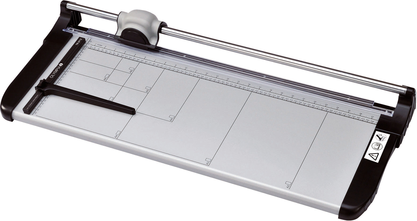 Olympia Rollenschneider TR 6712 – Schnittlänge 670 mm, bis A2, 12 Blätter