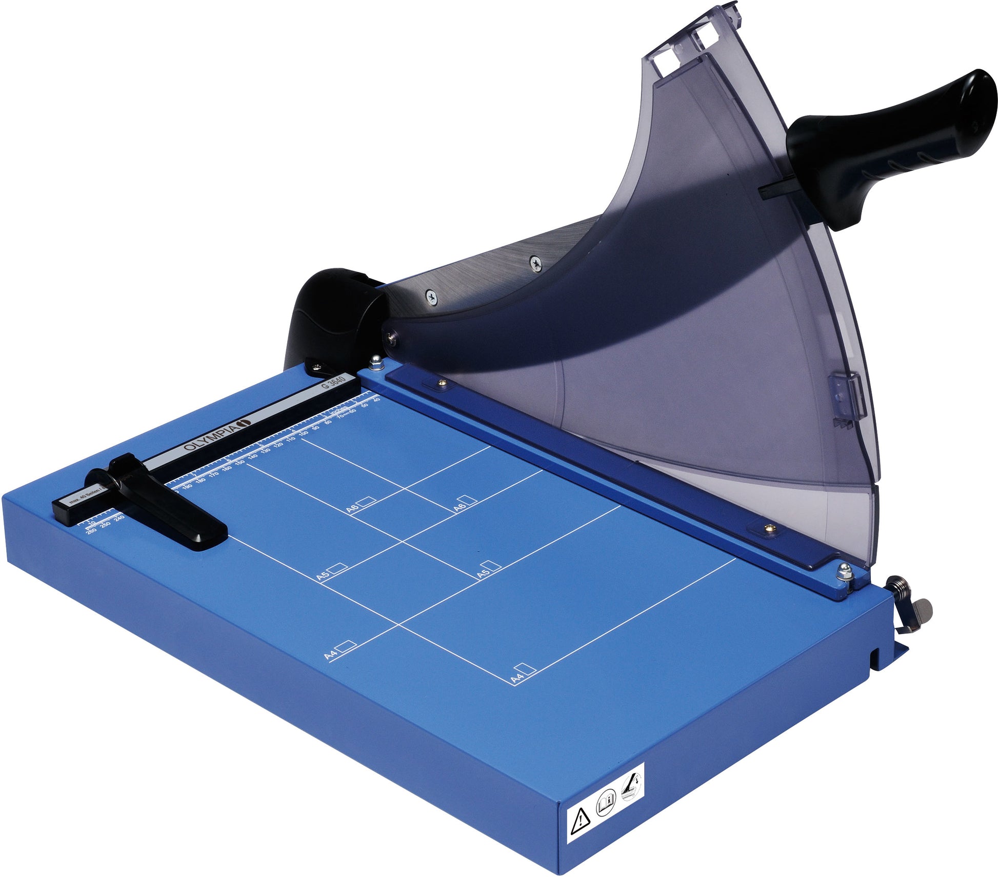 Olympia Hebelschneider G 3640 – Schnittlänge 360 mm, bis A4, 40 Blatt