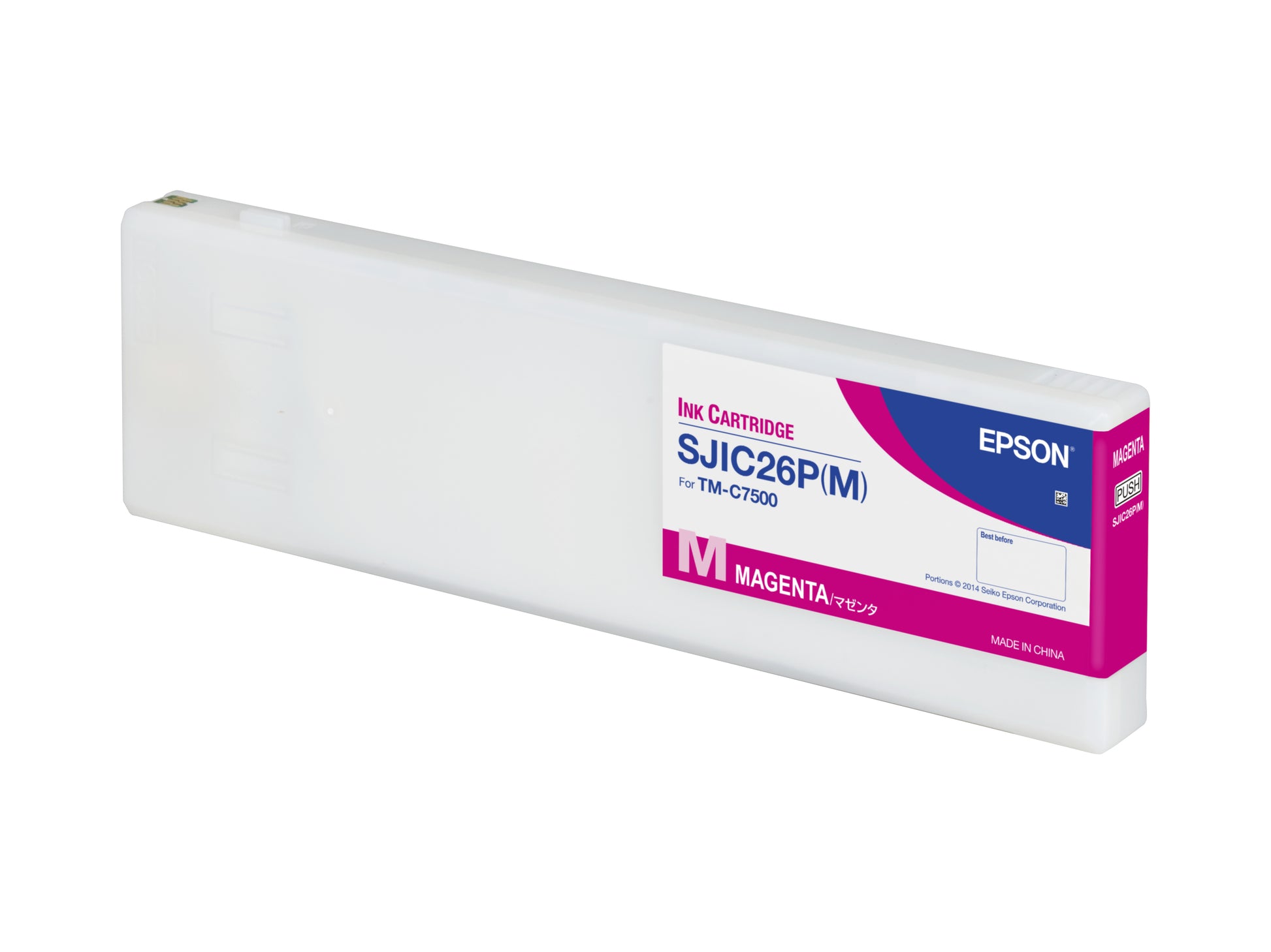 Epson Tintenpatrone SJIC26P(M), Magenta – für ColorWorks C7500