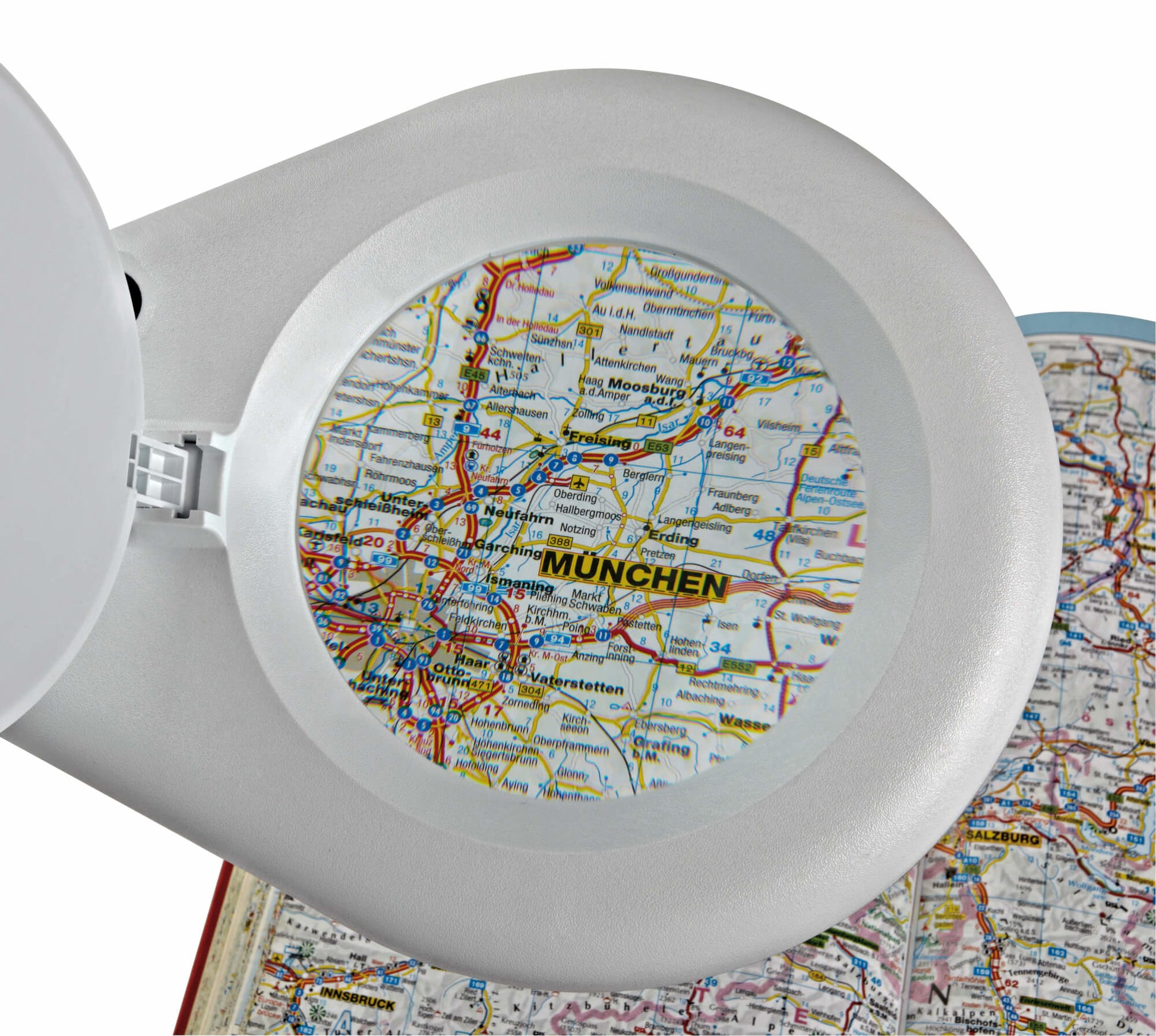 MAUL Viso – Leuchtlupe – 1,75× – Ø 127 mm – mit LED