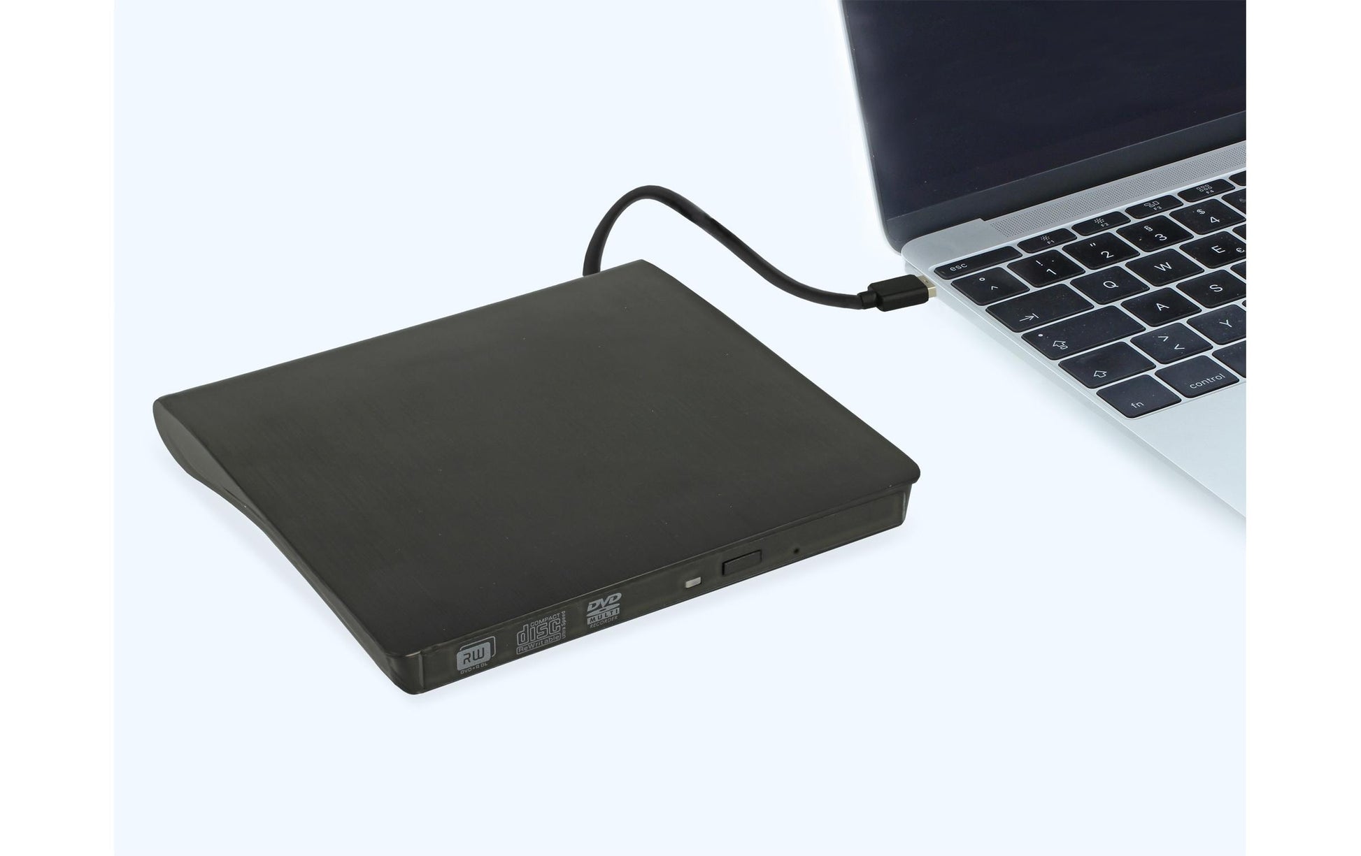 DeLOCK 1-Bay HDD-Gehäuse – SuperSpeed USB Typ-A, 5 Gbit/s, für 5,25" Slim SATA (12,7 mm)