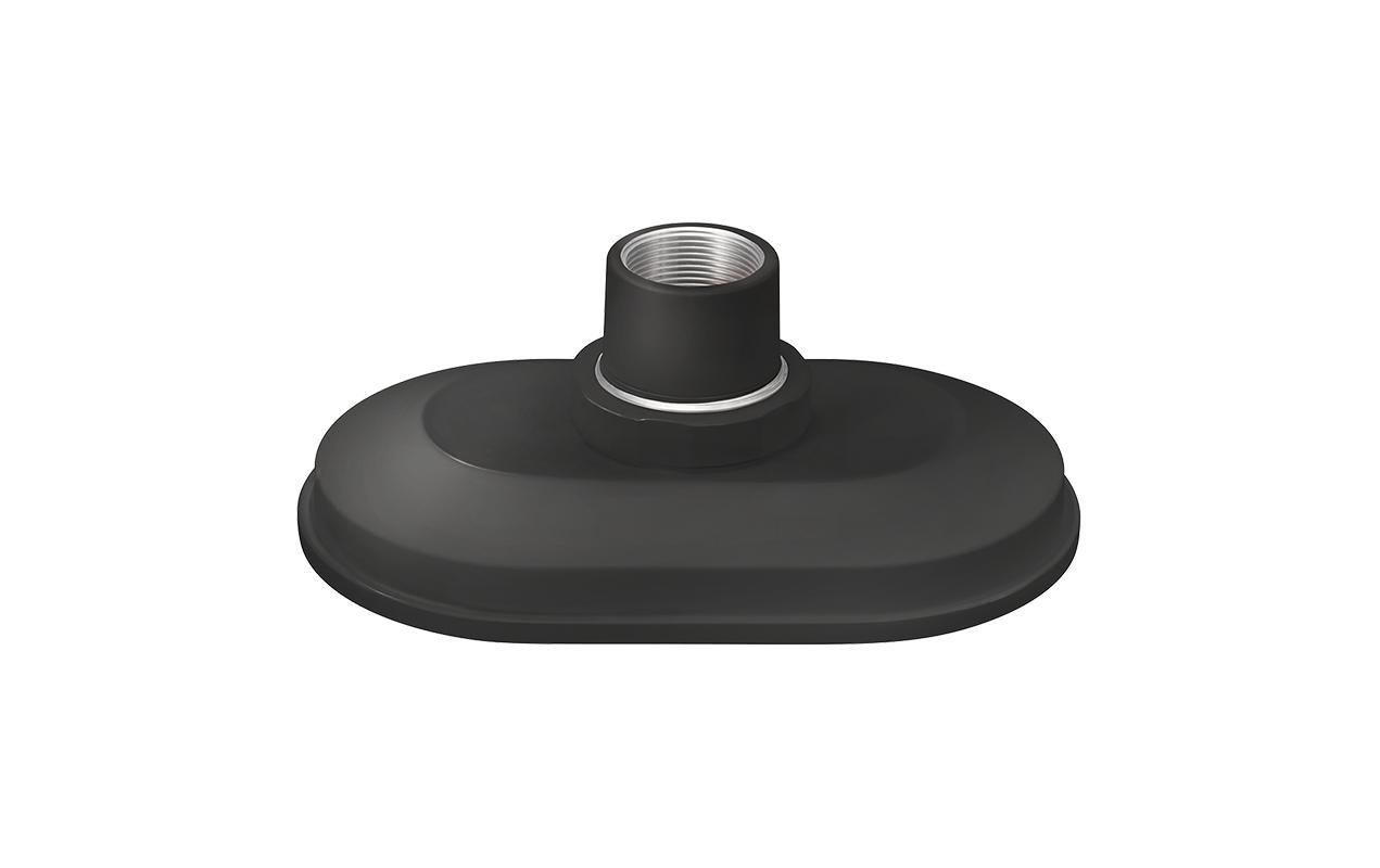 i-PRO Panasonic WV-QSR507F-B Montageplatte – für WV-S85702-F3L, WV-S85702-F3L1, WV-S85402-V2L und andere, schwarz