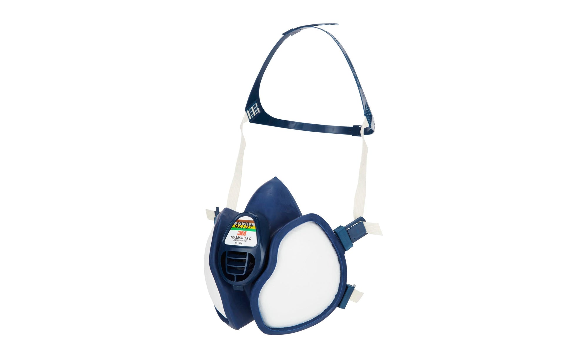 3M Atemschutzmaske (Halbmaske) 4279 – Schutzklasse FFABEK1P3RD – Einheitsgrösse – Blau – 1 Stk.