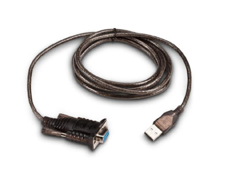 Intermec 213-033-001 Seriell-Adapter USB-A zu RS-232 (DB-9) – 1,8 m, Schwarz