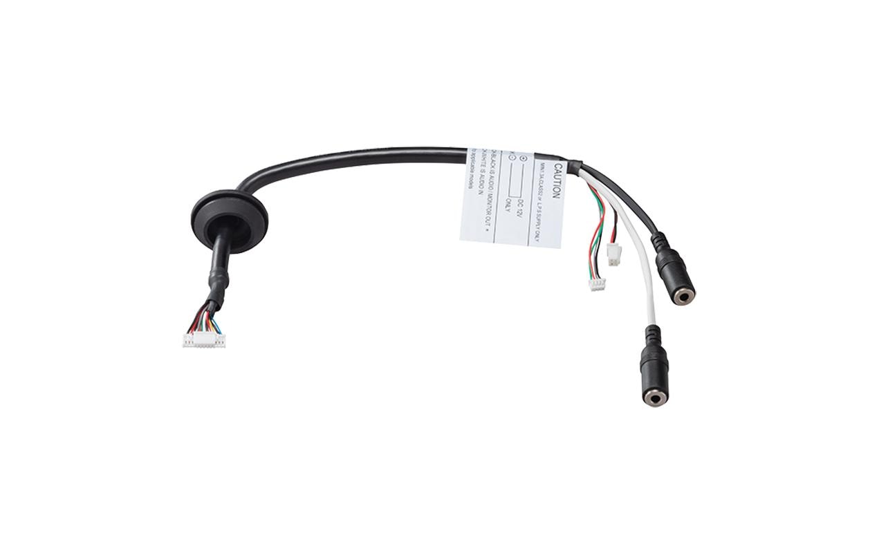 i-PRO Panasonic WV-QCA501A Anschlusskabel – 12 V, für WV-S1536LN, WV-S15500-F3L, WV-S15500-F6L und andere, schwarz