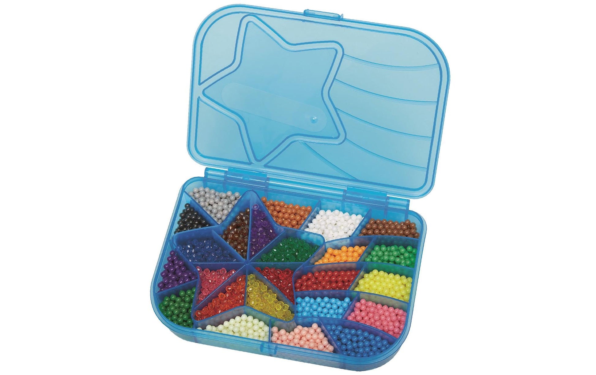 Aquabeads Perlen, Maxi Nachfüllbox, Mehrfarbig, 31 × 23,5 × 5 cm, 411 g, CE, 31502