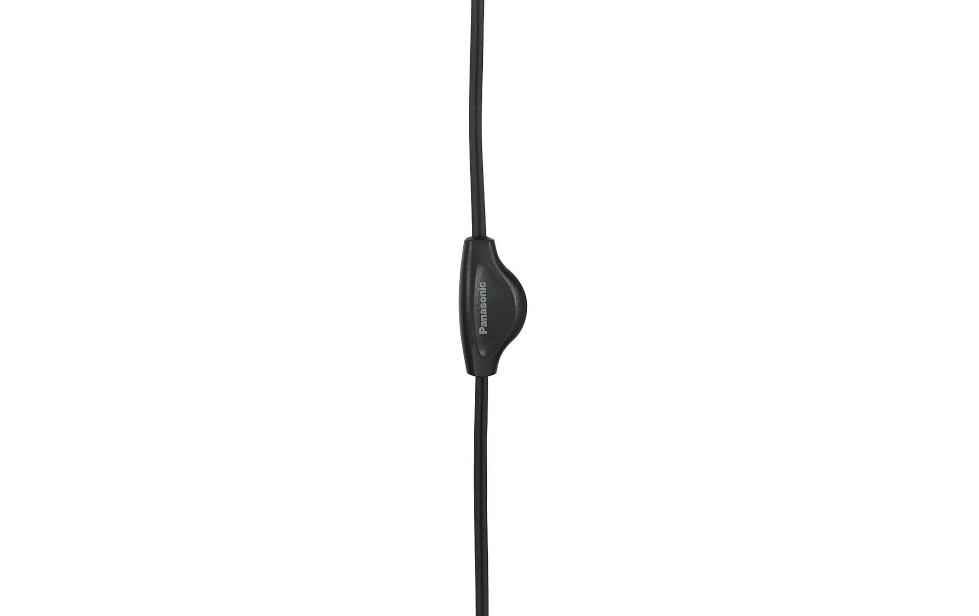 Panasonic RP-HT090E-H On-Ear Kopfhörer – Kabel, 3,5 mm Klinke, Schwarz/Grau
