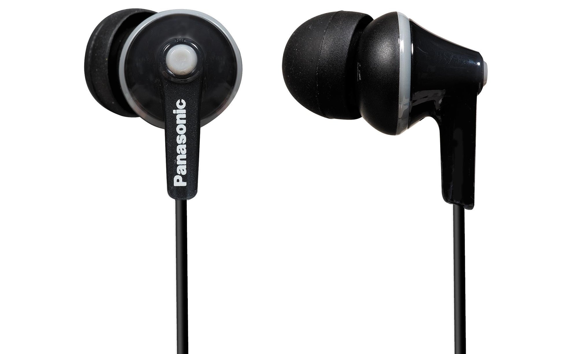 Panasonic RP-HJE125E-K In-Ear Kopfhörer – 3,5 mm Klinke, Schwarz
