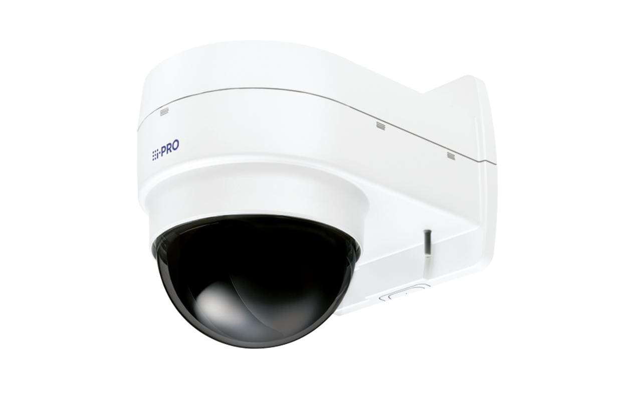 i-PRO Panasonic WV-QWD100G-W Wandhalterung – für WV-U61301-Z2, WV-U61301-Z1, Weiss