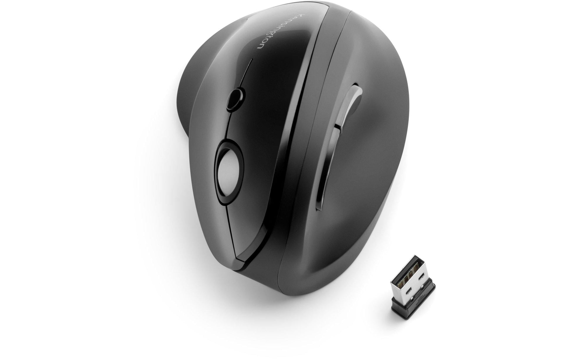 Kensington Pro Fit Ergo Ergonomische Maus – kabellos, vertikal, schwarz
