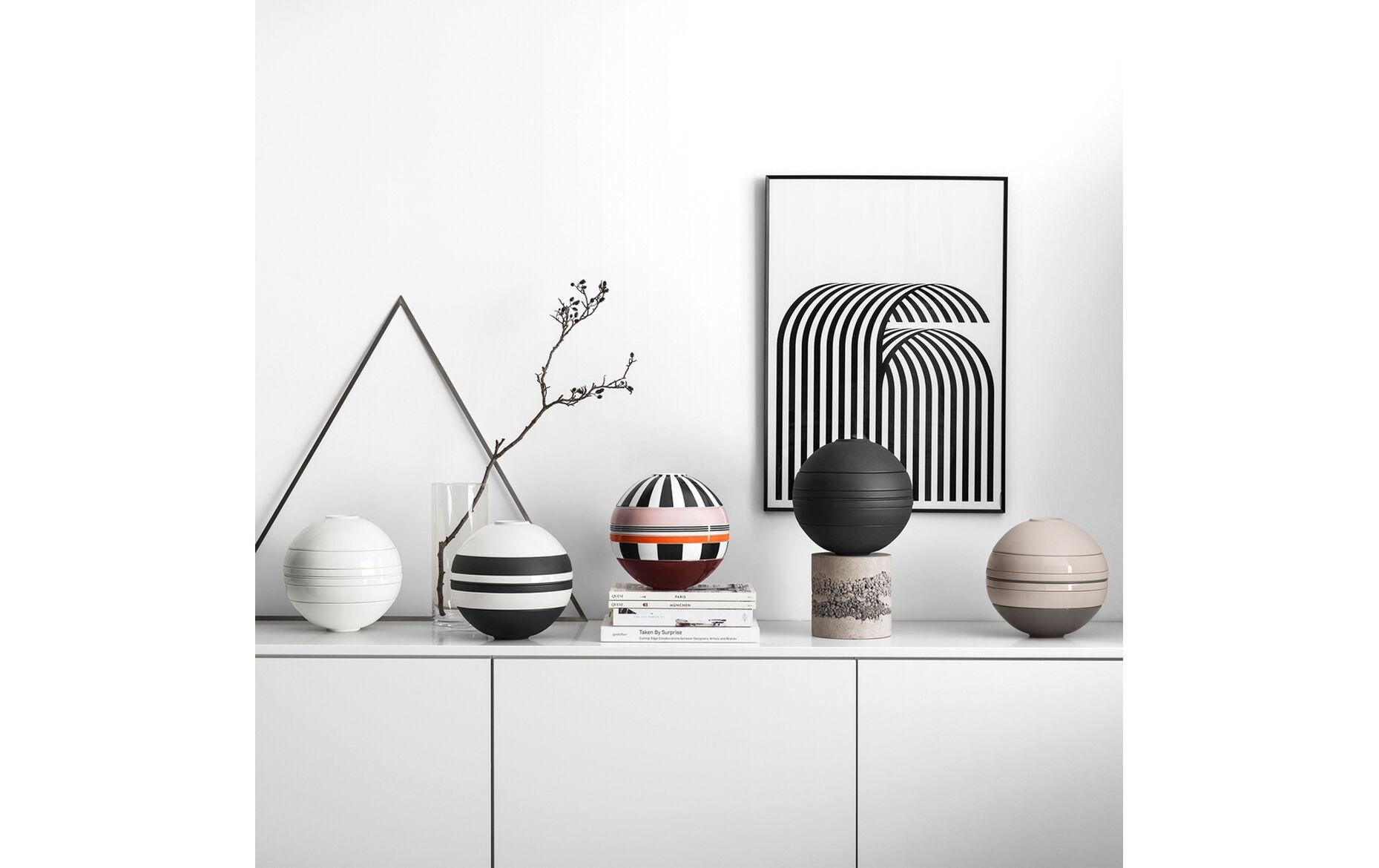 Villeroy & Boch Iconic Memphis Servierset – Porzellan, Mehrfarbig, Spülmaschinenfest, Mikrowellengeeignet