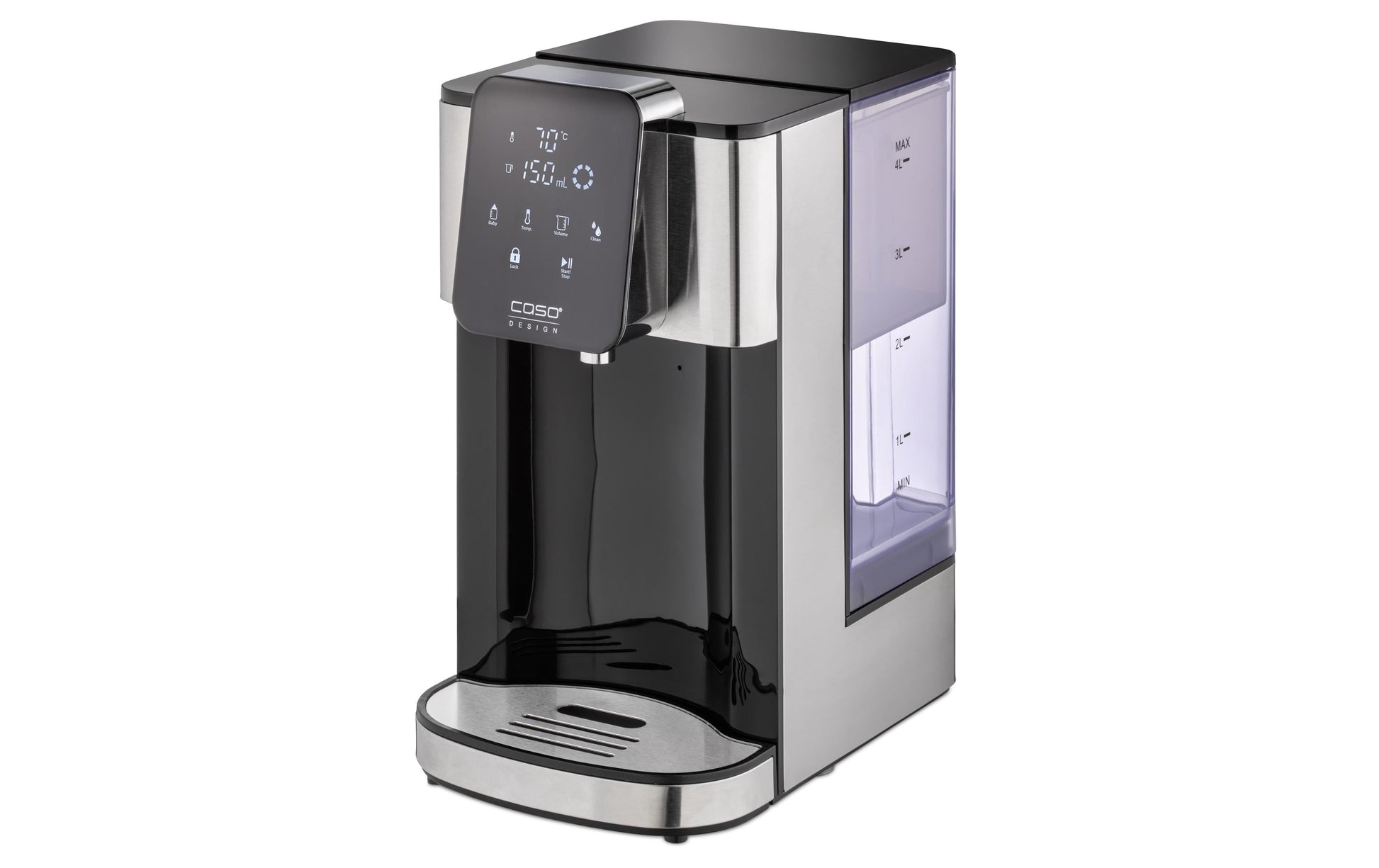 Caso Heisswasserspender – 4 l, 40–100 °C, Edelstahl, HW1660