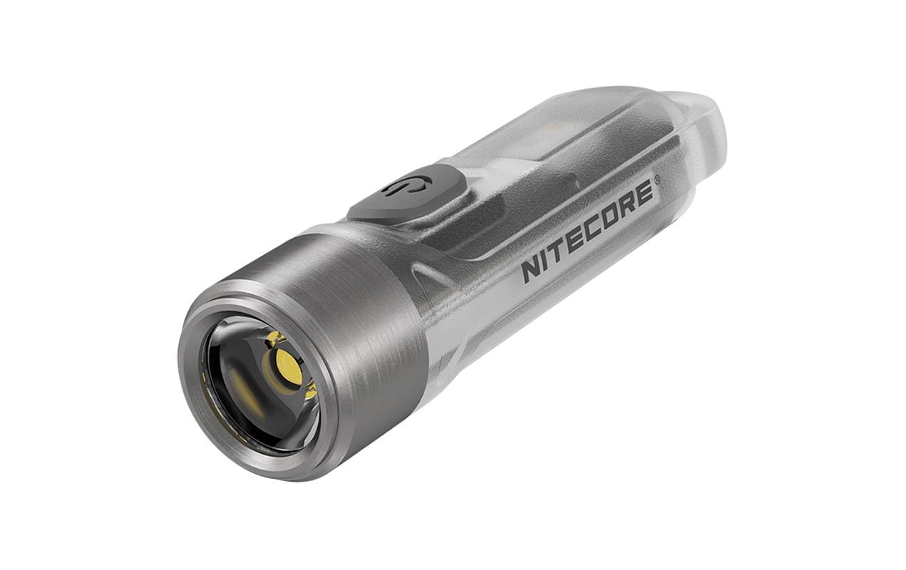 Nitecore Taschenlampe TIKI – 300 lm, 71 m, IP66, Akku, USB, 7 Modi – Grau