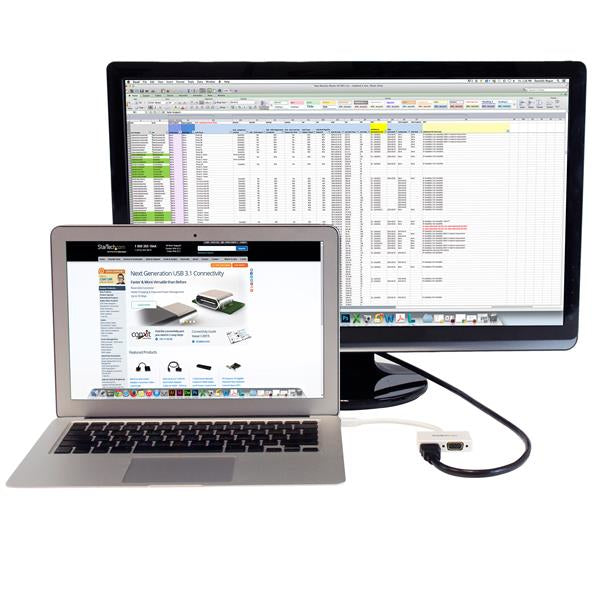 StarTech.com Mini DisplayPort Multiport-Adapter – HDMI + VGA