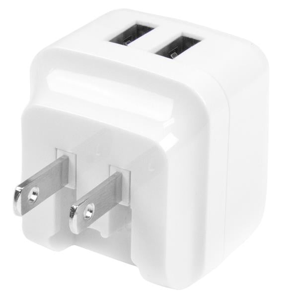 StarTech.com StarTech USB-Ladegerät 17 W – USB-A×2 – für Smartphones und Tablets – Weiss