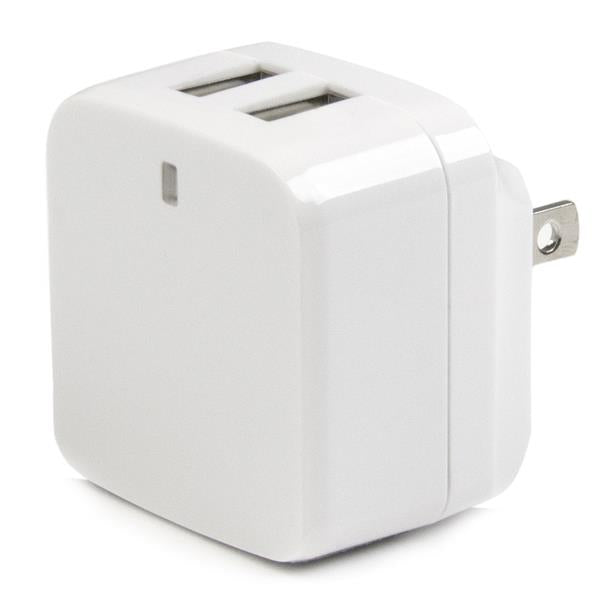 StarTech.com StarTech USB-Ladegerät 17 W – USB-A×2 – für Smartphones und Tablets – Weiss