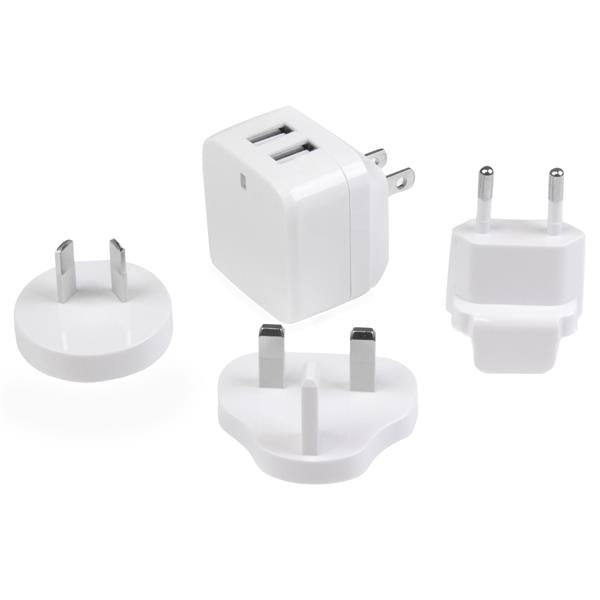 StarTech.com StarTech USB-Ladegerät 17 W – USB-A×2 – für Smartphones und Tablets – Weiss