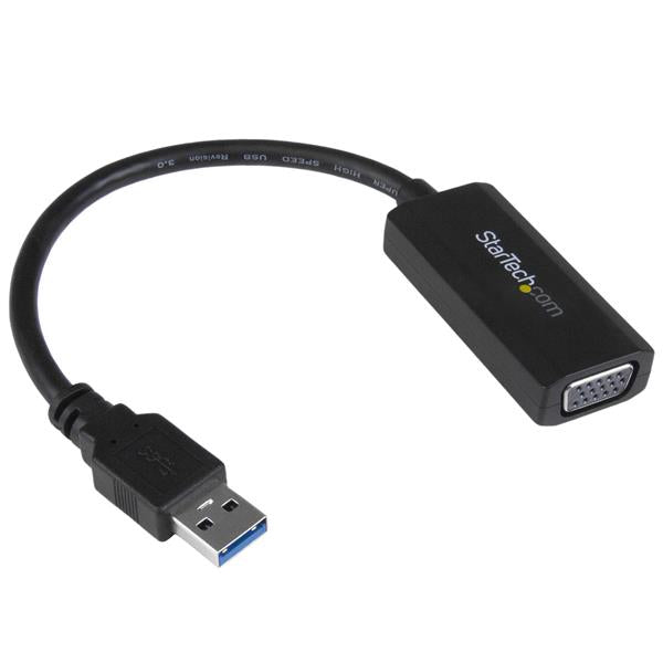 StarTech.com USB-A zu VGA Adapter – 1920 × 1200, USB 3.2 Gen 1 (5 Gbit/s), 13,9 cm, für Windows