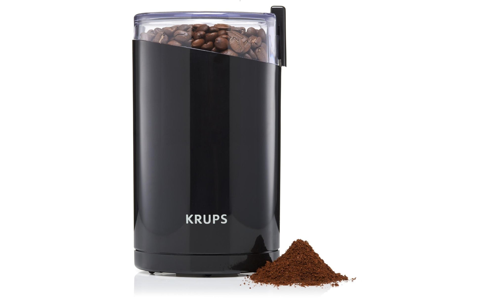 Krups Kaffeemühle F20342 – 75 g, 200 W, Kunststoff, Schwarz, 8,0 × 10,2 × 17,0 cm