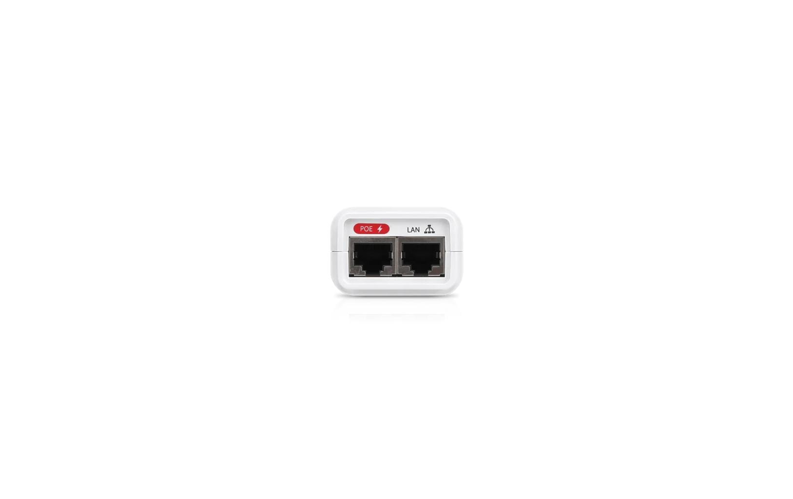 Ubiquiti PoE-Injektor 24 V/0,3 A (7 W) – Gigabit Ethernet, RJ-45×2 – weiss