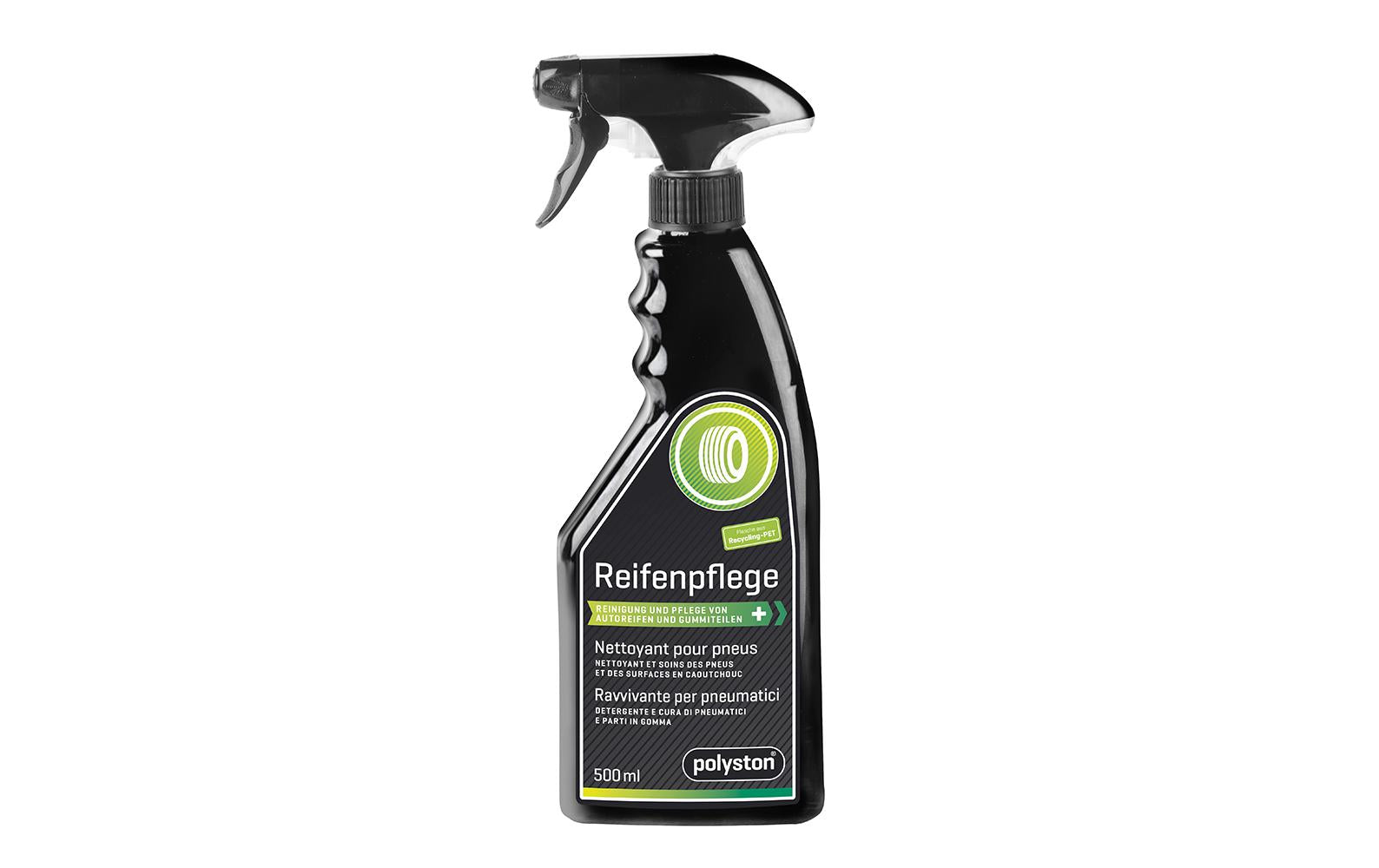 Polyston Reifenpflege – für Reifen & Gummi – 500 ml, 1 Stk., Pumpspray